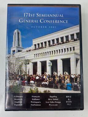 171st Semiannual General Conference 2001 DVD Set Multi-Languages Talks & Music